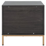 SAFAVIEH Raita 2-Drawer Nightstand Bedside Accent Table