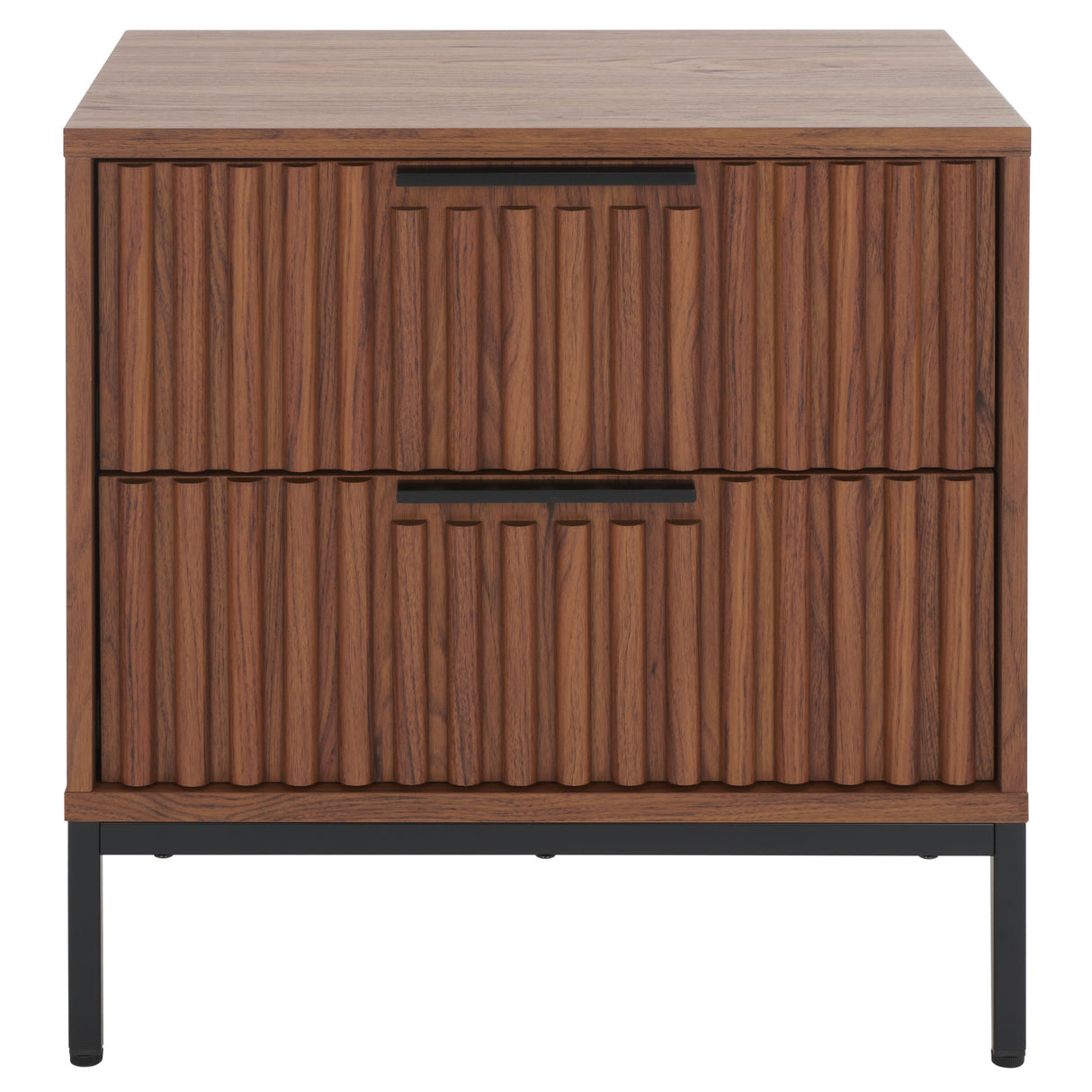 SAFAVIEH Raita 2-Drawer Nightstand Bedside Accent Table