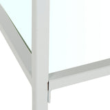 SAFAVIEH Sheron 4-Tier White Etagere - 36" x 12" x 80" - 36Wx12Dx80H