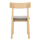SAFAVIEH Signe Retro Dining Chair (Set of 2) - 18.7" x 18.9" x 31.9" - 19Wx19Dx32H
