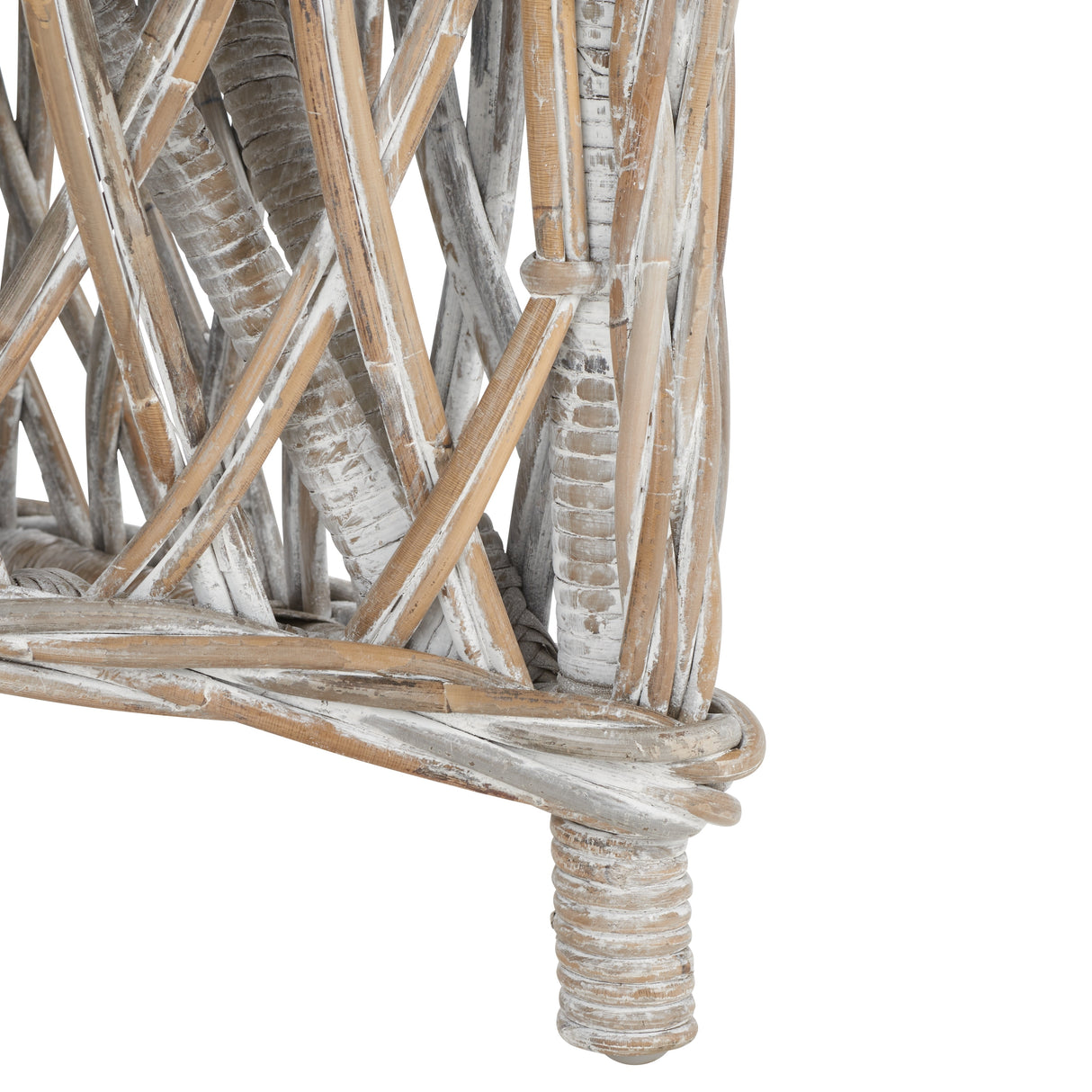 SAFAVIEH Spyrini Natural Rattan Club Chair - 25.5" x 26.5" x 35.5" - 26Wx27Dx36H