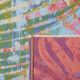 SAFAVIEH Summer Elya Tropical Indoor/ Outdoor Waterproof Rug