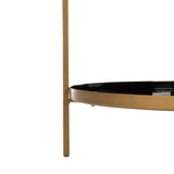 SAFAVIEH Syble Round 5-Tier Etagere - 20" x 20" x 53" - 20Wx20Dx53H