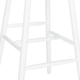 SAFAVIEH Texie 30-In. Spindle Farmhouse Bar Stool (Set of 2) - 19.3" x 20.9" x 44.2" - 19Wx21Dx45H