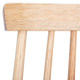 SAFAVIEH Texie 30-In. Spindle Farmhouse Bar Stool (Set of 2) - 19.3" x 20.9" x 44.2" - 19Wx21Dx45H