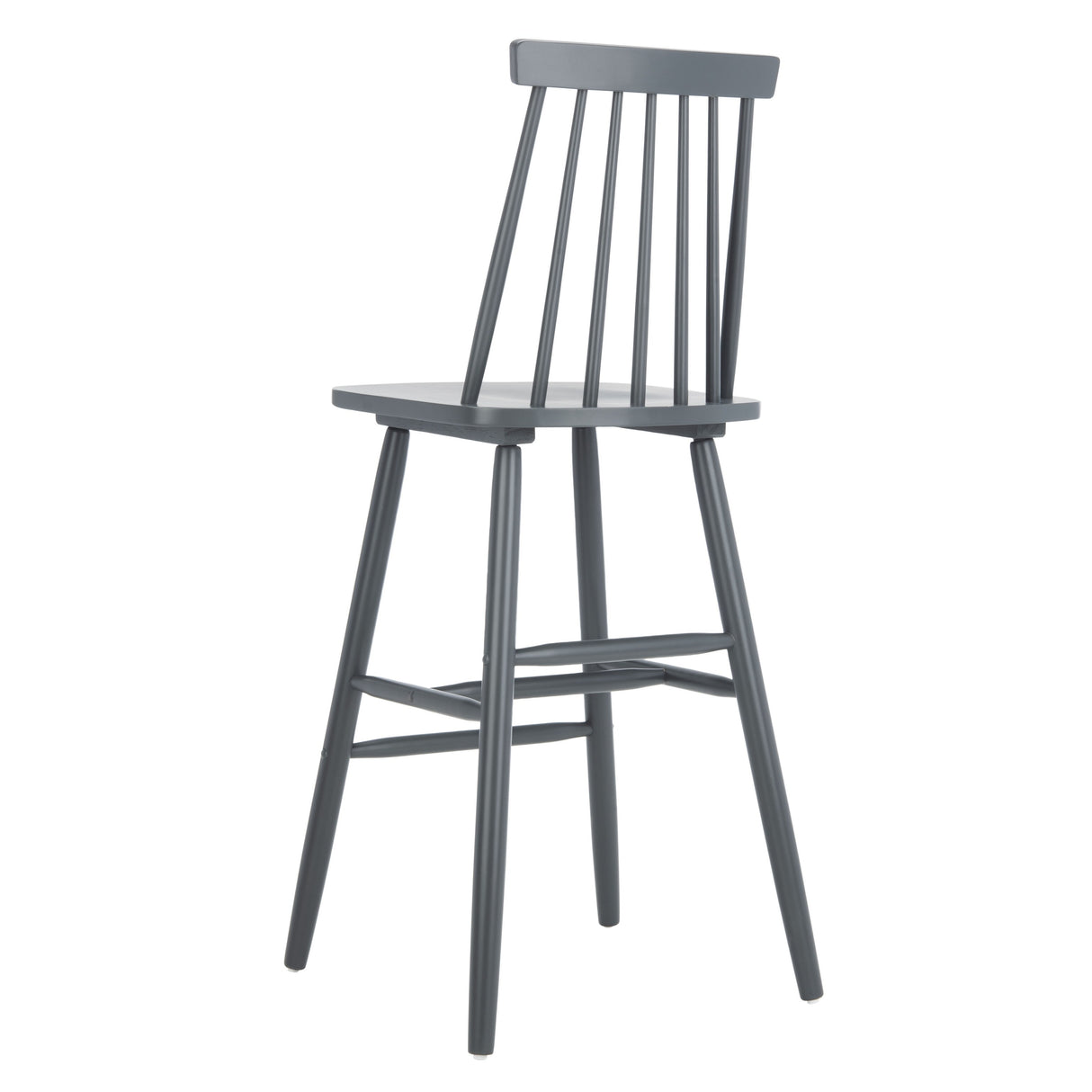 SAFAVIEH Texie 30-In. Spindle Farmhouse Bar Stool (Set of 2) - 19.3" x 20.9" x 44.2" - 19Wx21Dx45H
