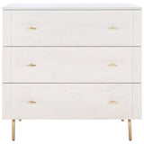 SAFAVIEH Titta 3-Drawer Storage Bedroom Dresser