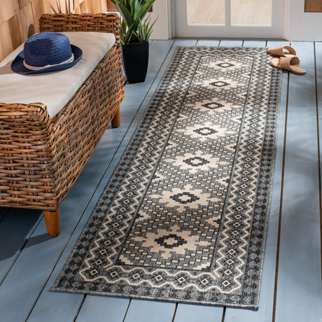 SAFAVIEH Beach House Mecbure Indoor/ Outdoor Waterproof Patio Backyard Rug