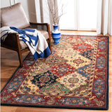 SAFAVIEH, Handmade Heritage Paradise Traditional Oriental Wool Rug