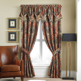 Croscill Orleans Red Pole Top Window Drapery