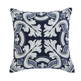 SB Signature Design by Ashley Medallion Navy Throw Pillow