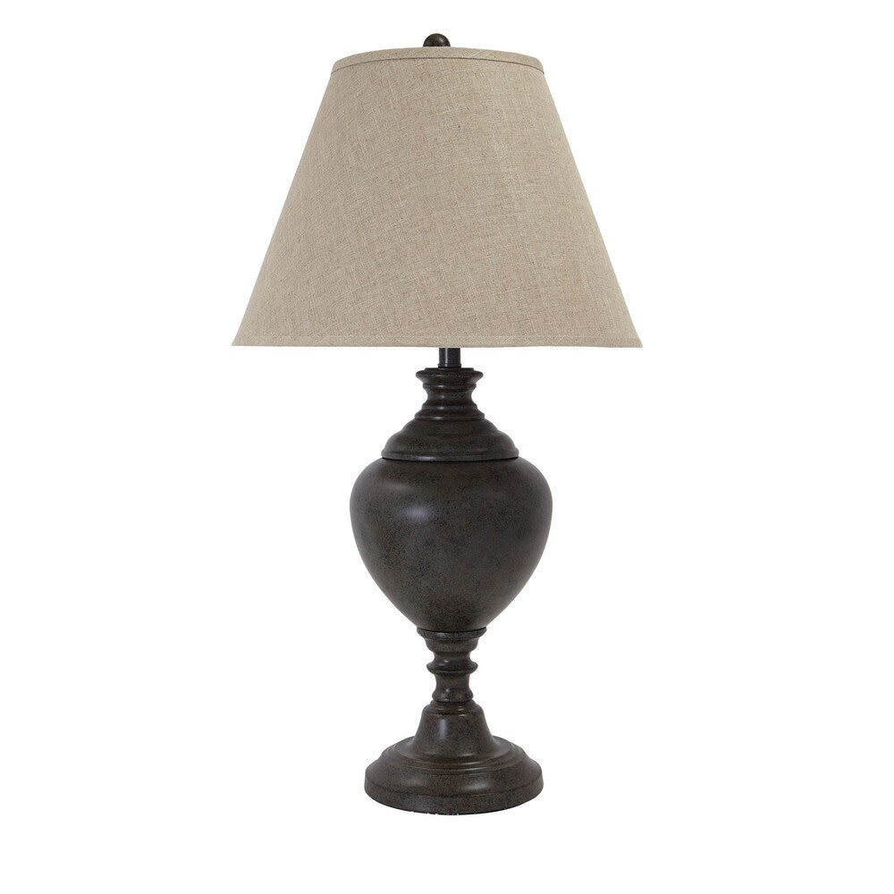 Verdigris Metal Table Lamp