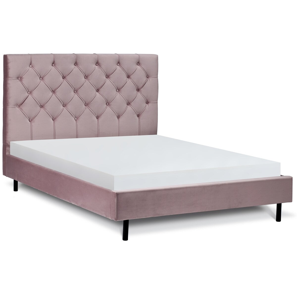 Silver Orchid Fougez Queen Bed