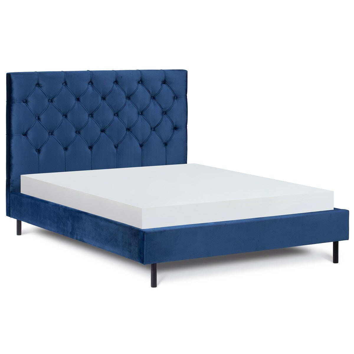 Silver Orchid Fougez Queen Bed