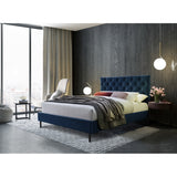 Silver Orchid Fougez Queen Bed