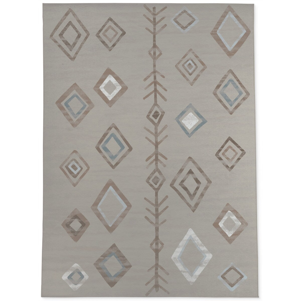 SCATTERED GEMS SEPIA Area Rug By Kavka Designs
