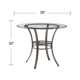SEI Furniture Lucianna 5-Piece Dining Set