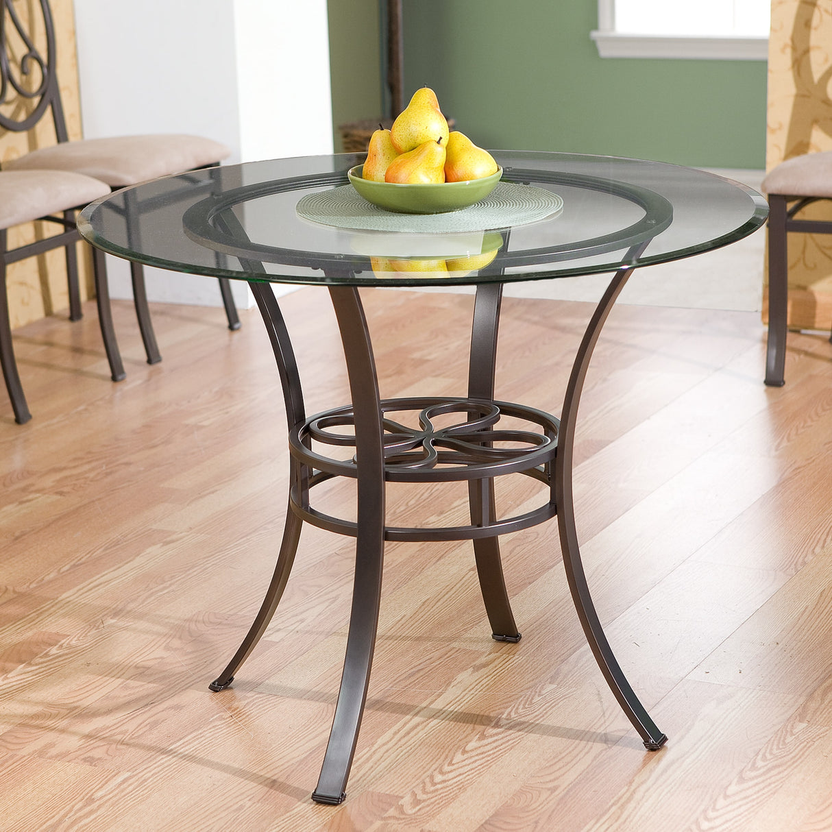 SEI Furniture Lucianna 5-Piece Dining Set