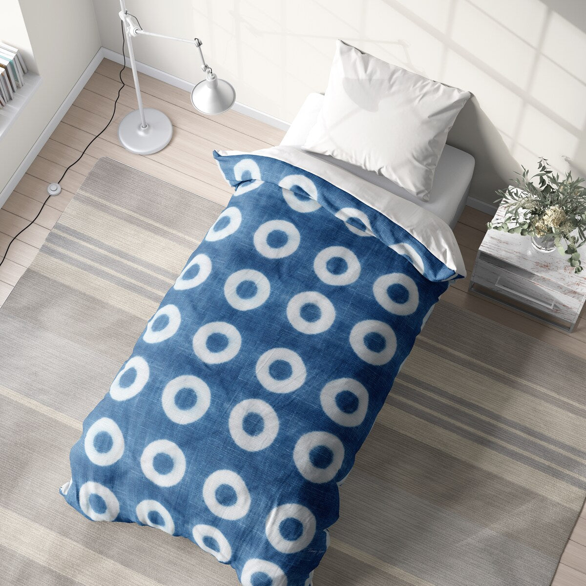 SHIBORI DONUTS College Dorm Comforter By Nancy Green