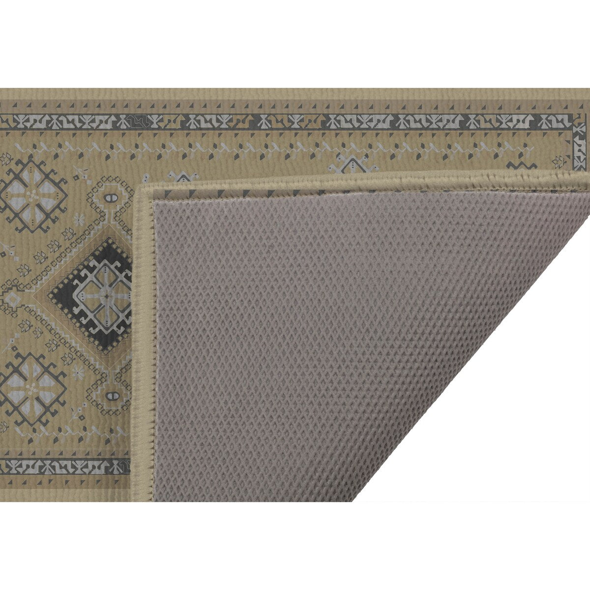 SHIRAZ NATURAL with Rubberized non-slip Backing Indoor|Outdoor Mat By Kavka Designs