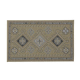SHIRAZ NATURAL with Rubberized non-slip Backing Indoor|Outdoor Mat By Kavka Designs