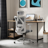 SIHOO Ergonomic Office Chair with Adjustable Lumbar Support, High Back chair for big and tall, Black - 68*70*130