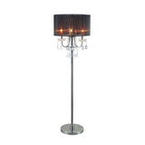 SINTCHNO Contemporary Elegant Crystal Inspired Floor Lamp - See Details - See Details
