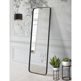 SPACE-IN Large Black Wall and Floor Mirror 65 X 22 Inches