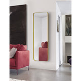 Full Length Gold Wall and Floor Mirror 65 x 22 inches