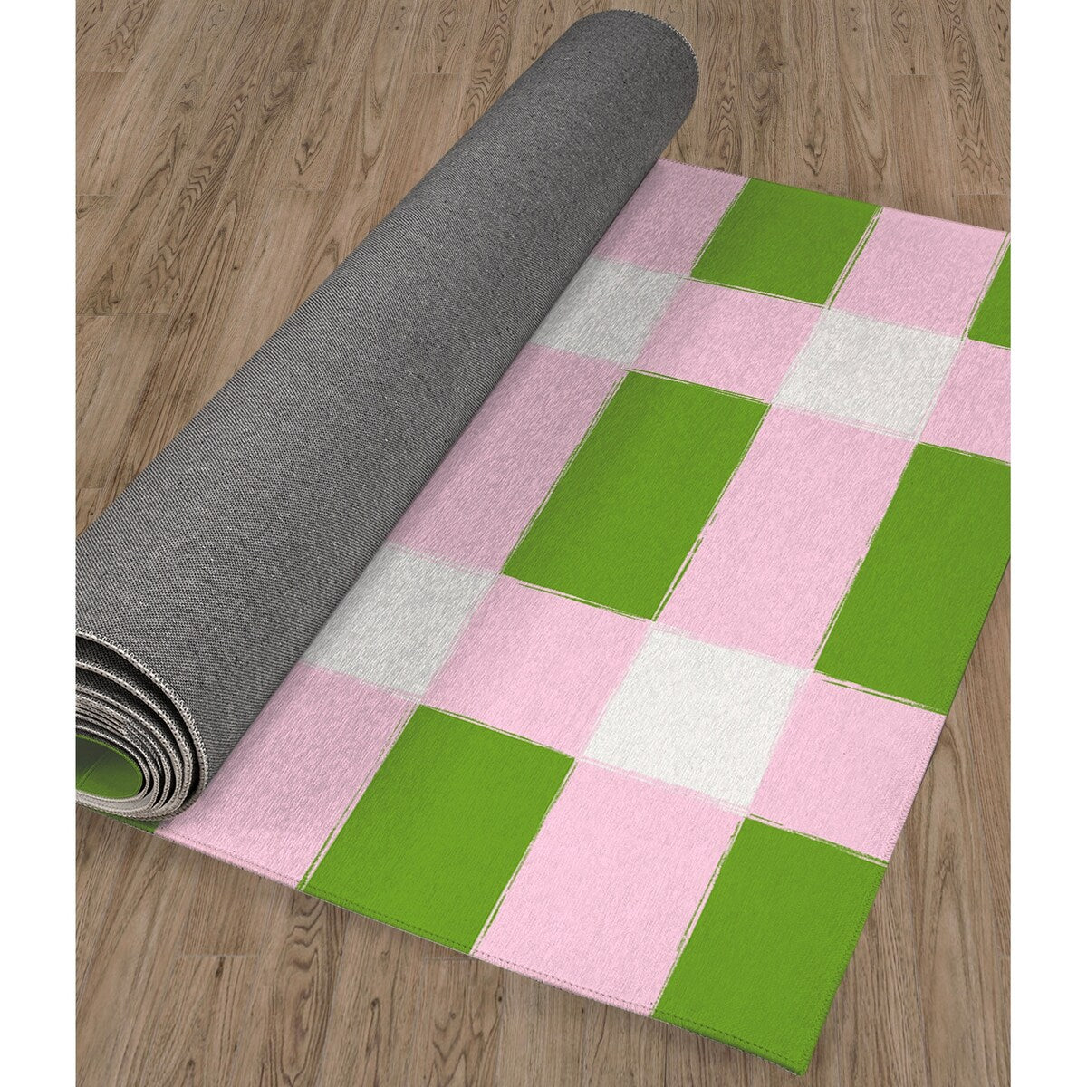 SPRING BLOCKS KIWI Doormat By Kavka Designs