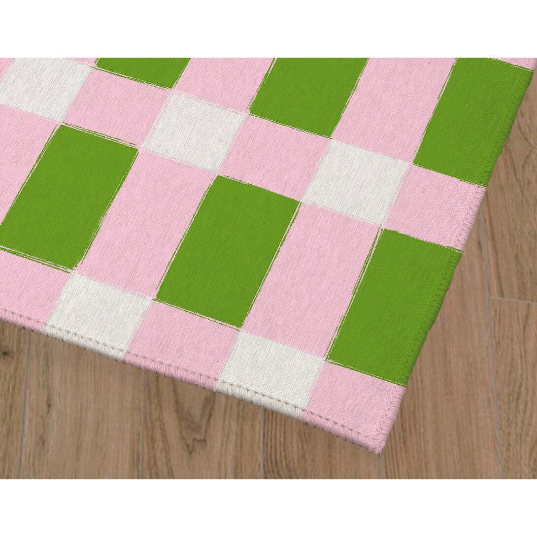 SPRING BLOCKS KIWI Doormat By Kavka Designs