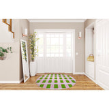 SPRING BLOCKS KIWI Doormat By Kavka Designs