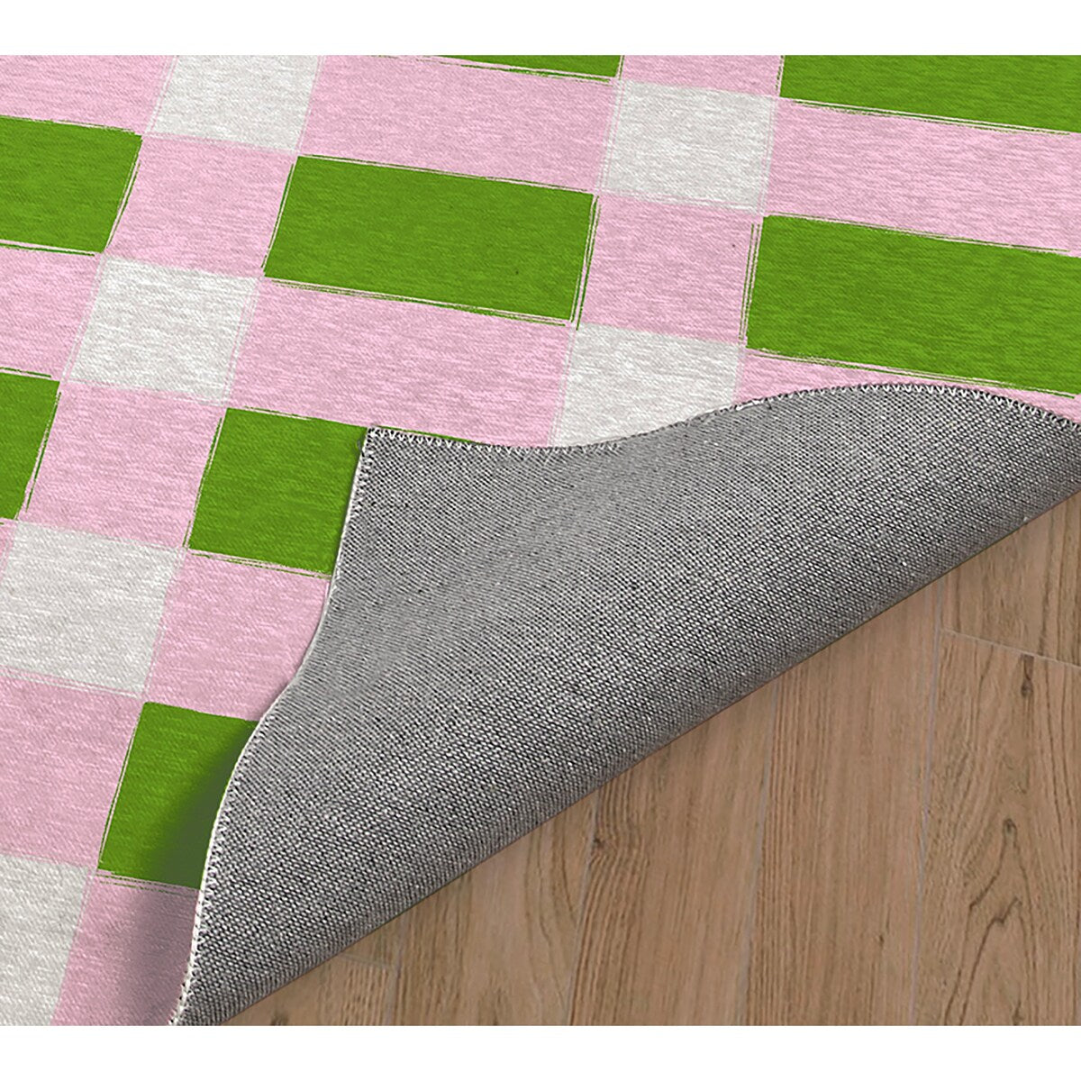SPRING BLOCKS KIWI Doormat By Kavka Designs