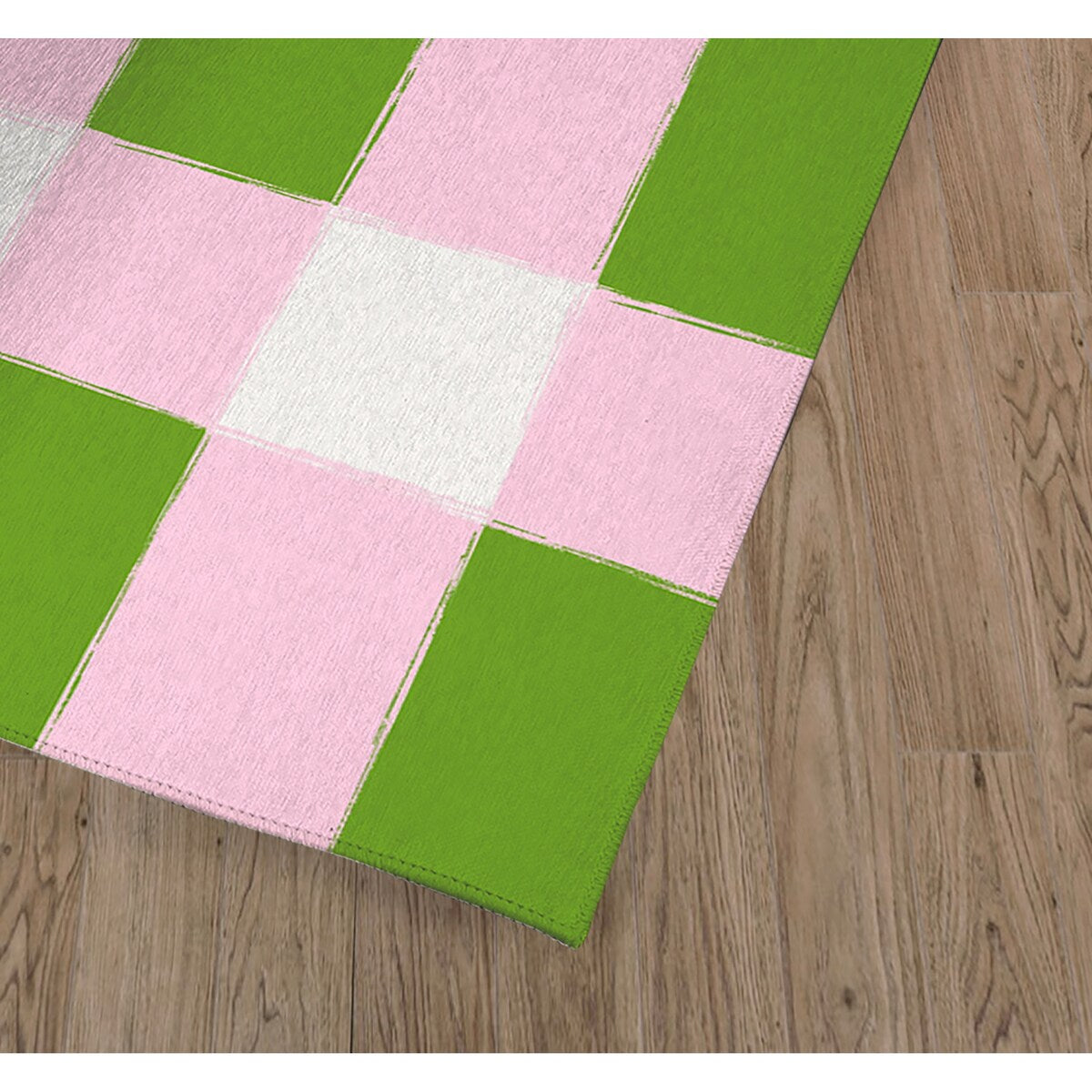 SPRING BLOCKS KIWI Doormat By Kavka Designs