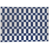 SPRING BLOCKS NAVY Kitchen Mat By Kavka Designs