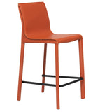 STAN Modern Leather Counter Stool