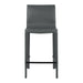 STAN Modern Leather Counter Stool