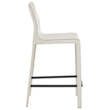 STAN Modern Leather Counter Stool