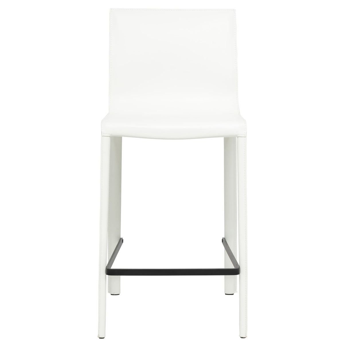 STAN Modern Leather Counter Stool
