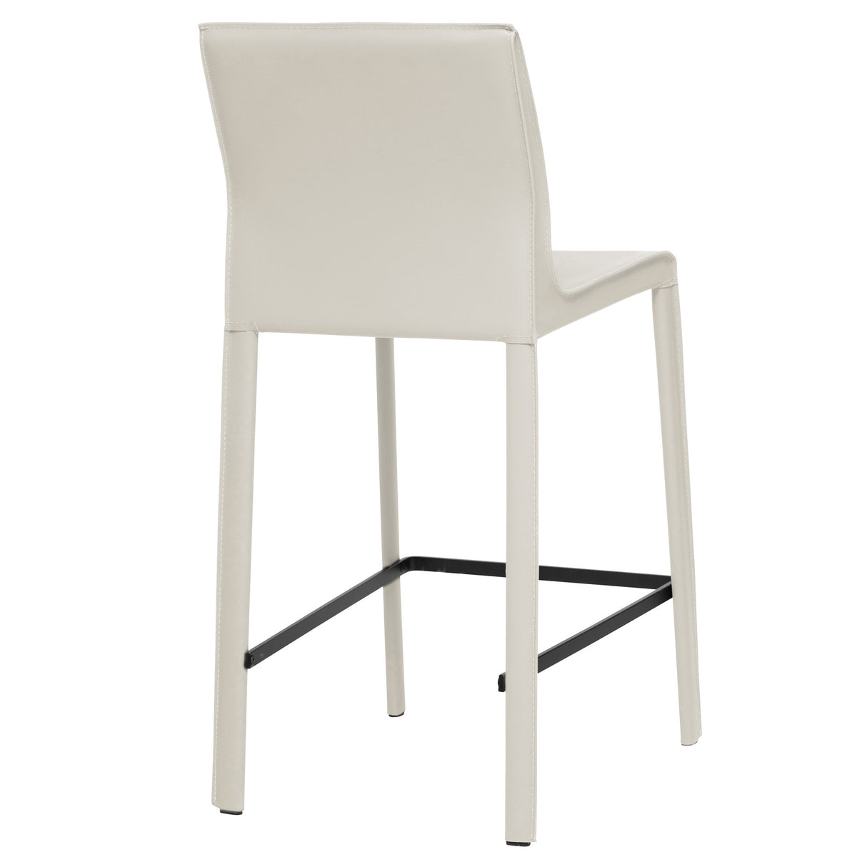 STAN Modern Leather Counter Stool
