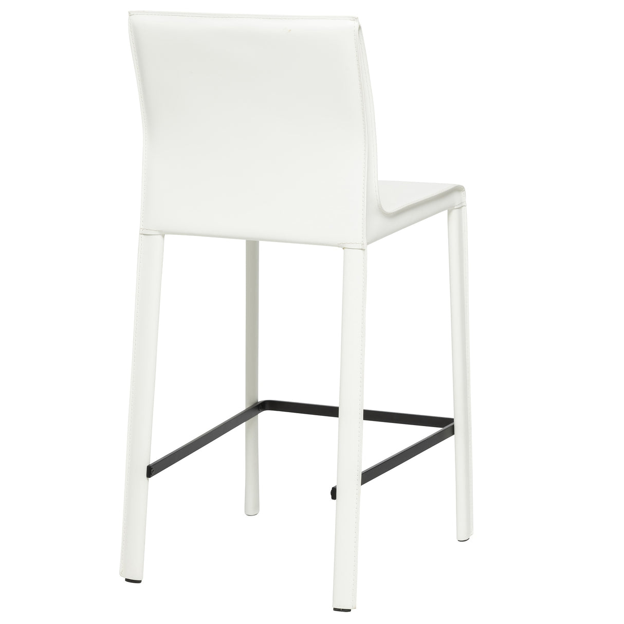 STAN Modern Leather Counter Stool