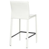 STAN Modern Leather Counter Stool