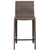 STAN Modern Leather Counter Stool