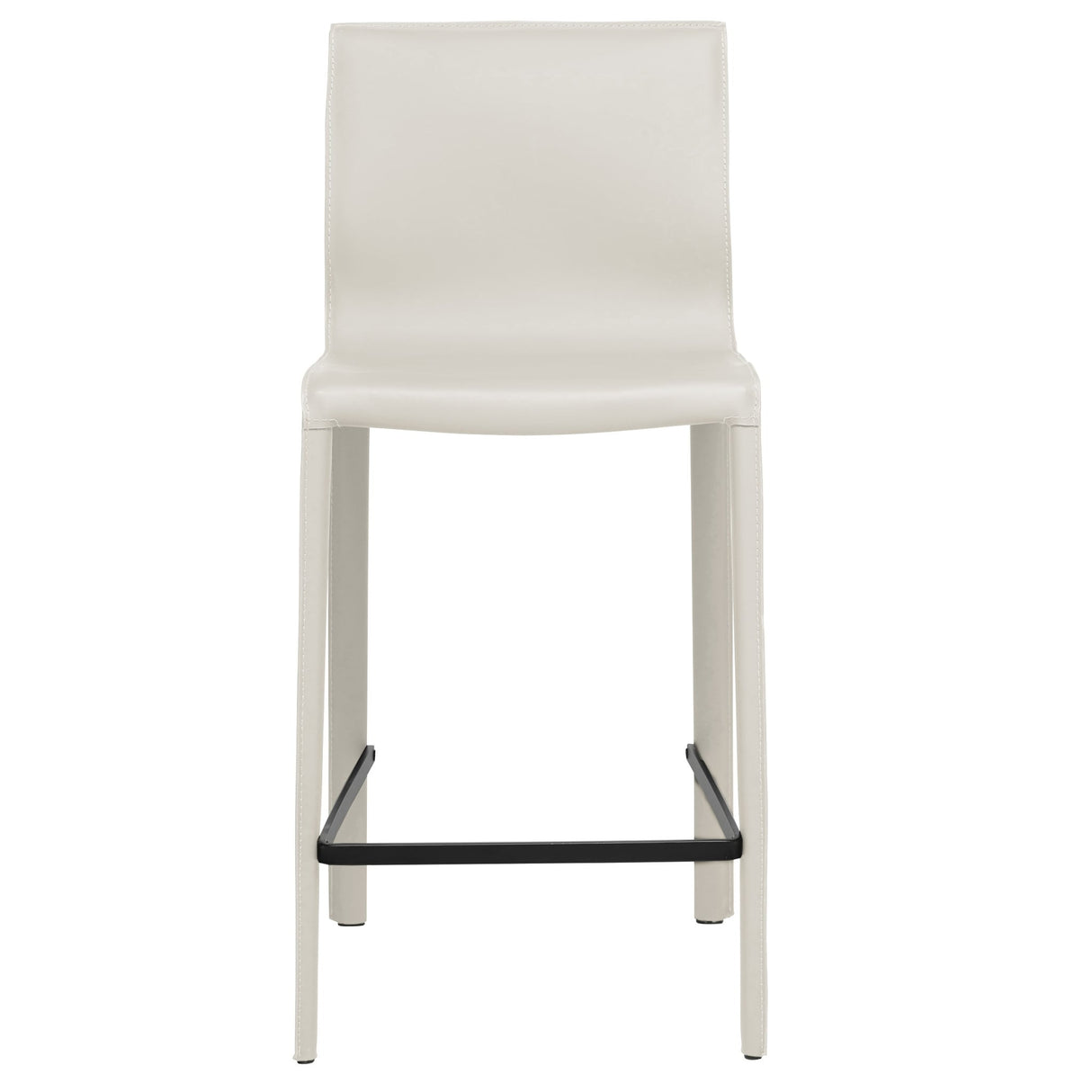 STAN Modern Leather Counter Stool