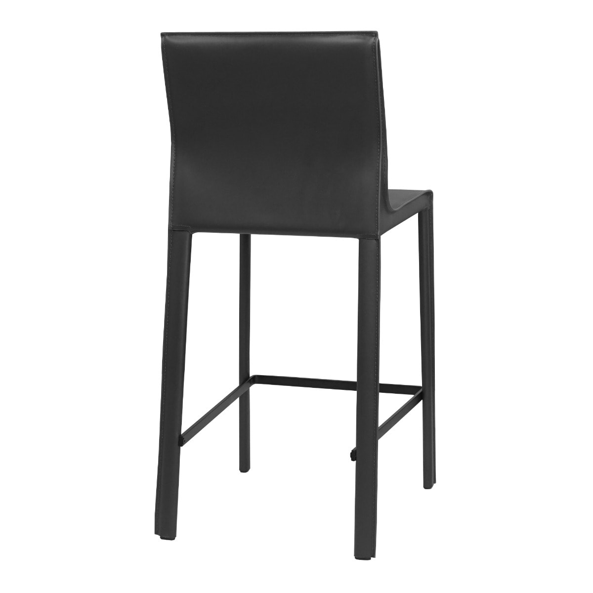 STAN Modern Leather Counter Stool