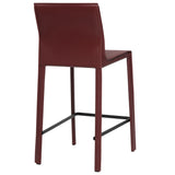 STAN Modern Leather Counter Stool