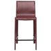 STAN Modern Leather Counter Stool