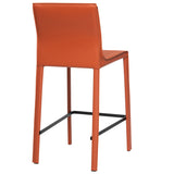 STAN Modern Leather Counter Stool