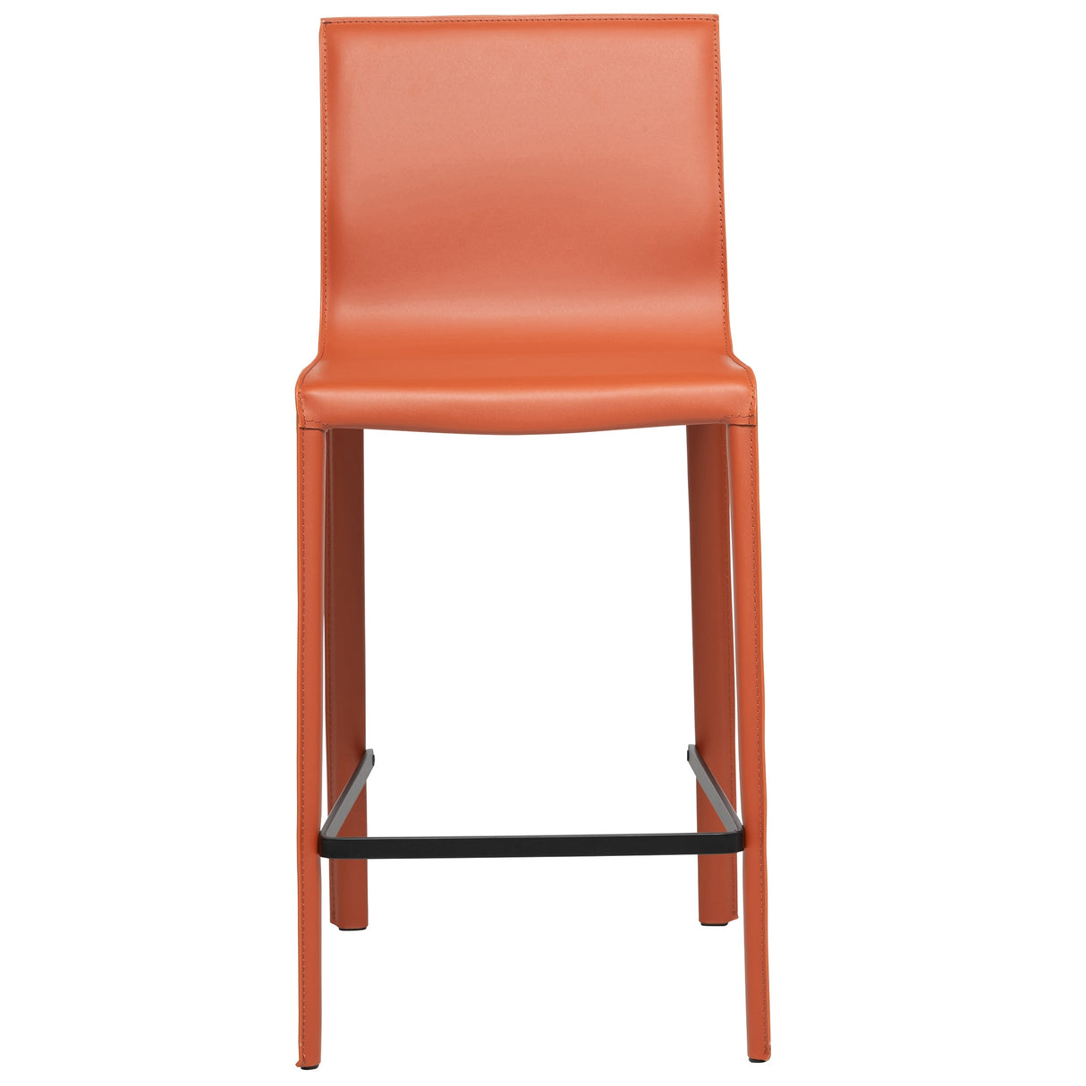 STAN Modern Leather Counter Stool