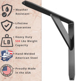 STARBY JetStream Heavy Duty Shelf Bracket Kit (Set of 2)
